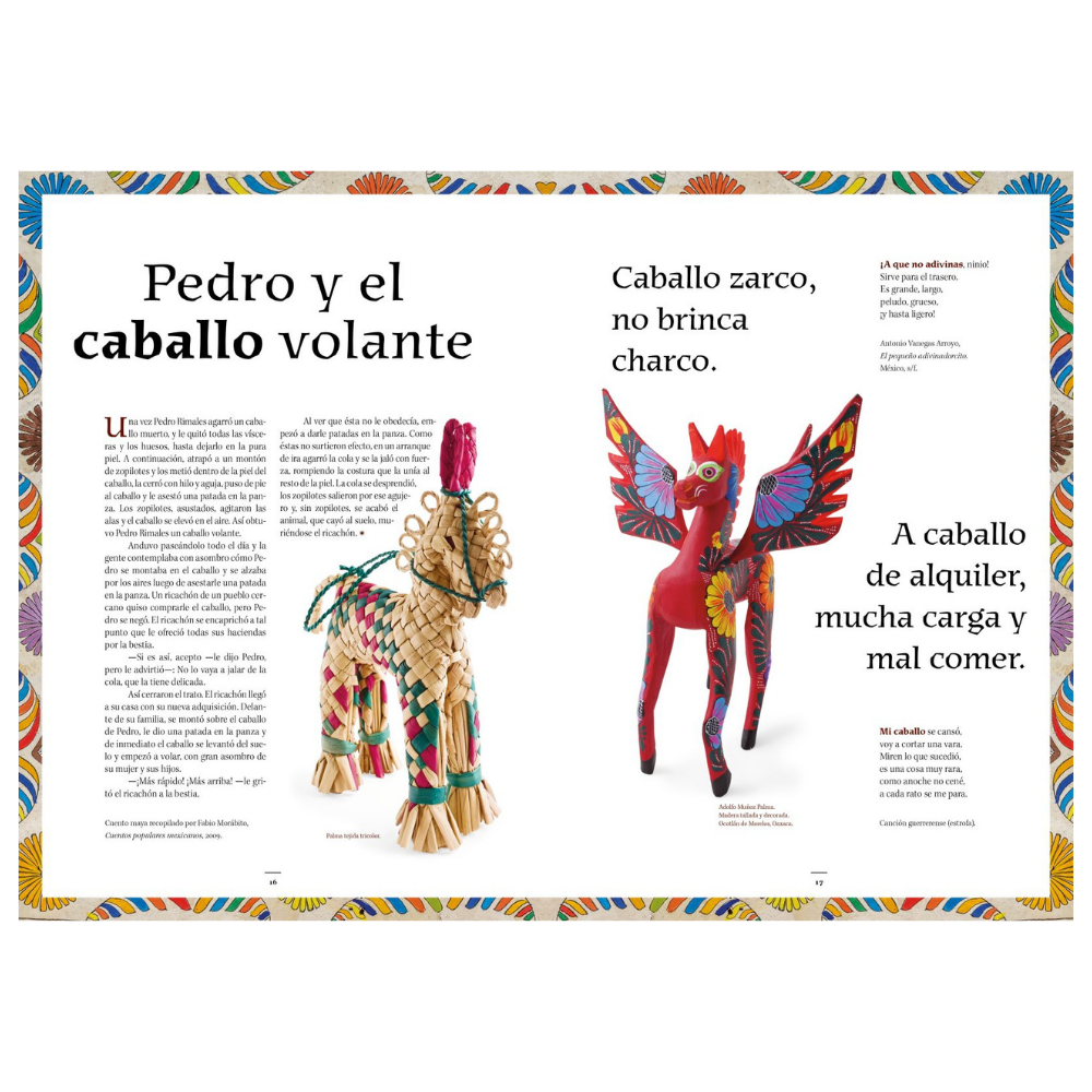Páginas interiores del libro bestiario artesanal México regalo corporativo con fotografía editorial de alta calidad – Ambiente Mexicano