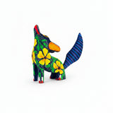 Alebrije lobo chico_alebrije de oaxaca_Ambiente Mexicano