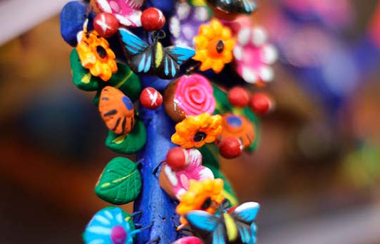 Aquí esta lo bueno, bonito de barro... ¡pero barro de Metepec!