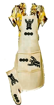 Regalos para mamá: delantales unisex con diseños aztecas