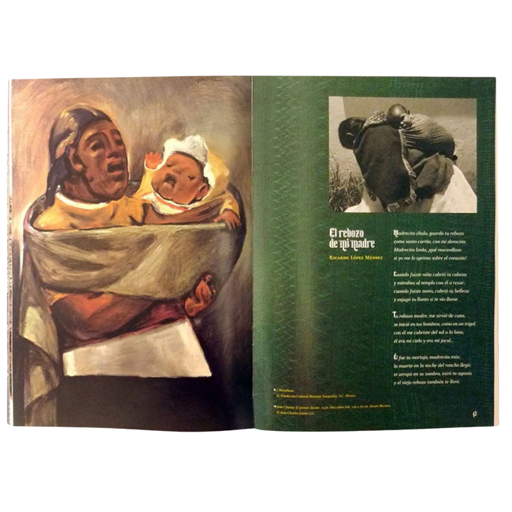 EL REBOZO libro bilingüe español inglés Artes de México para regalos corporativos – Ambiente Mexicano
