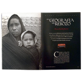 Vista frontal del libro EL REBOZO pasta dura obsequio ejecutivo identidad cultural – Ambiente Mexicano