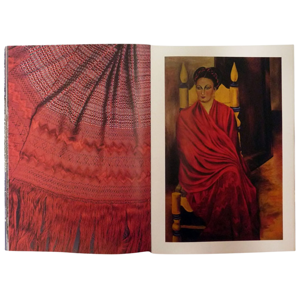Detalle de encuadernación y acabados del libro EL REBOZO regalo institucional – Ambiente Mexicano