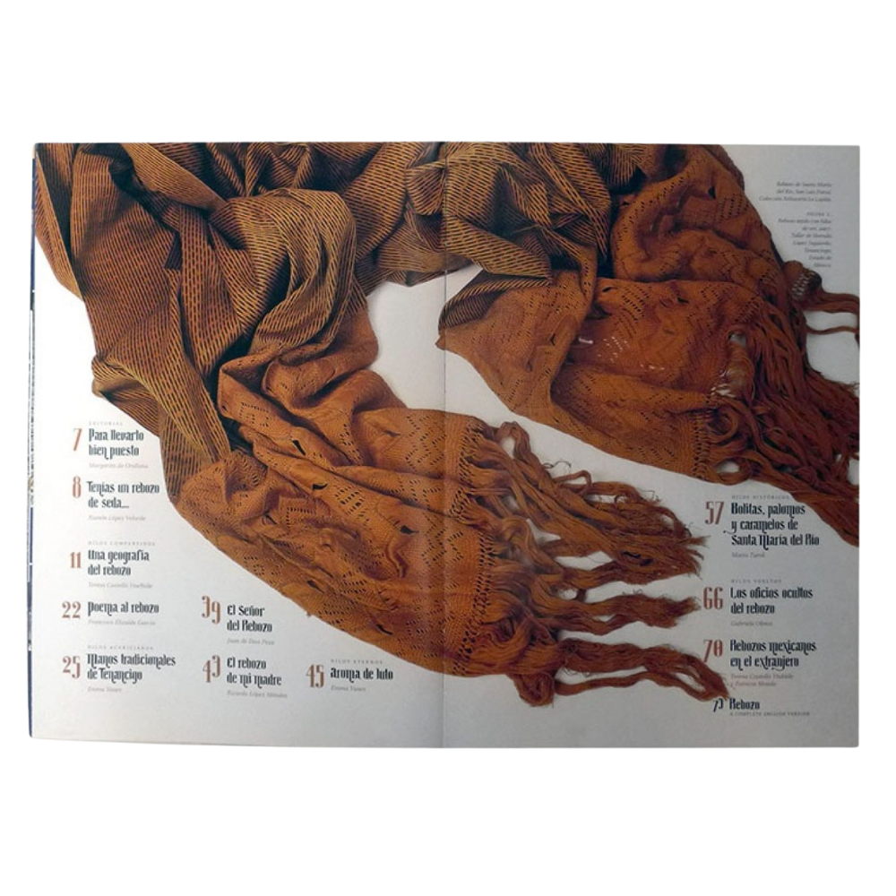 EL REBOZO libro arte mexicano presentado como regalo corporativo premium para directivos – Ambiente Mexicano