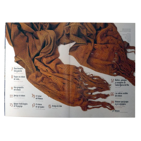 EL REBOZO libro arte mexicano presentado como regalo corporativo premium para directivos – Ambiente Mexicano