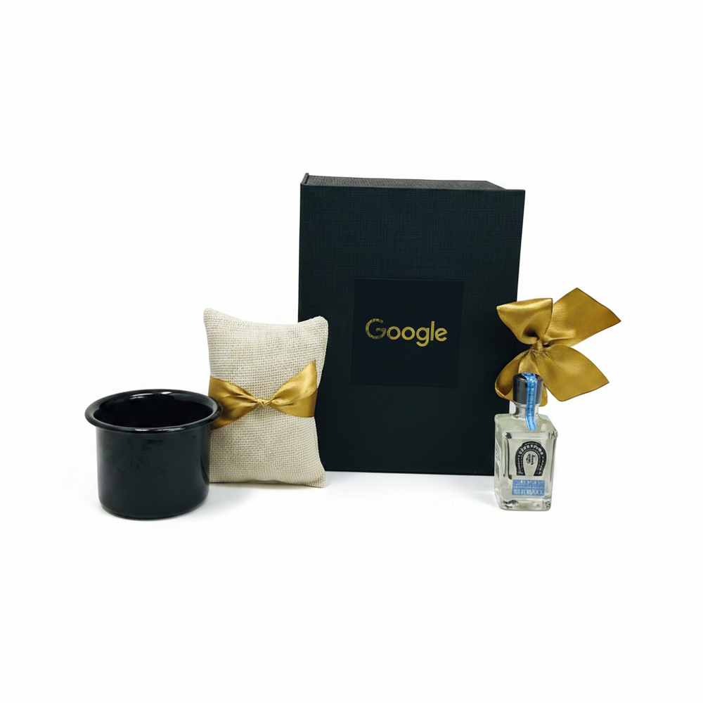 Kit de Café, Tequila y Taza: Regalo Corporativo Mexicano con Causa - Ambiente Mexicano