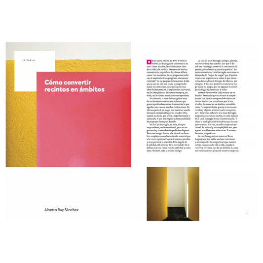 LA CASA COMO MANIFIESTO: Luis Barragán libro arte mexicano presentado como regalo corporativo premium para directivos – Ambiente Mexicano