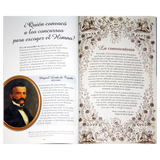Vista frontal del libro LA GUÍA DEL HIMNO NACIONAL MEXICANO pasta dura obsequio ejecutivo identidad cultural – Ambiente Mexicano