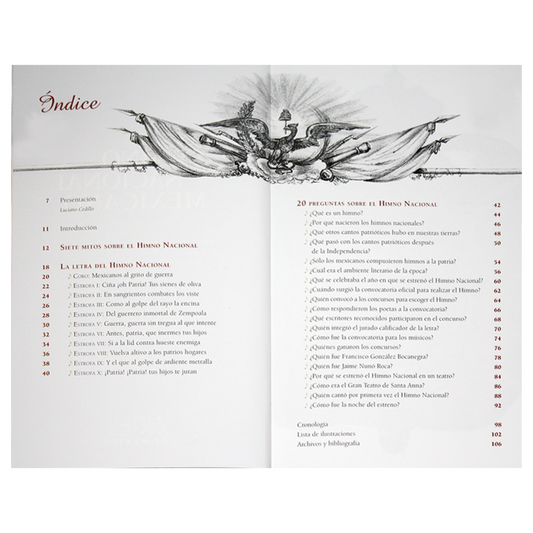 LA GUÍA DEL HIMNO NACIONAL MEXICANO libro arte mexicano presentado como regalo corporativo premium para directivos – Ambiente Mexicano