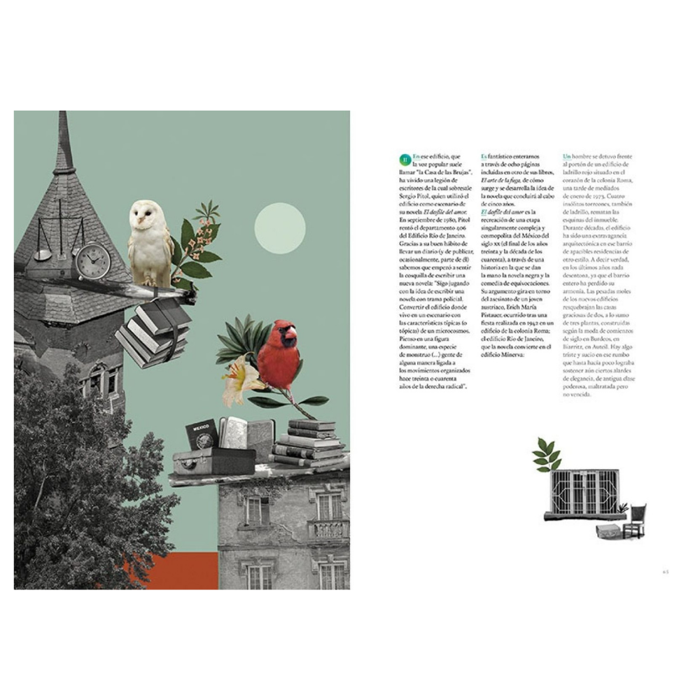  Detalle de encuadernación y acabados del libro LA ROMA regalo institucional – Ambiente Mexicano