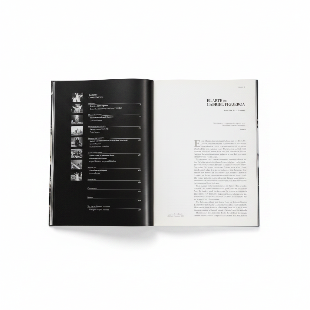 Libro Gabriel Figueroa edición oficial de Artes de México como regalo corporativo Ambiente Mexicano