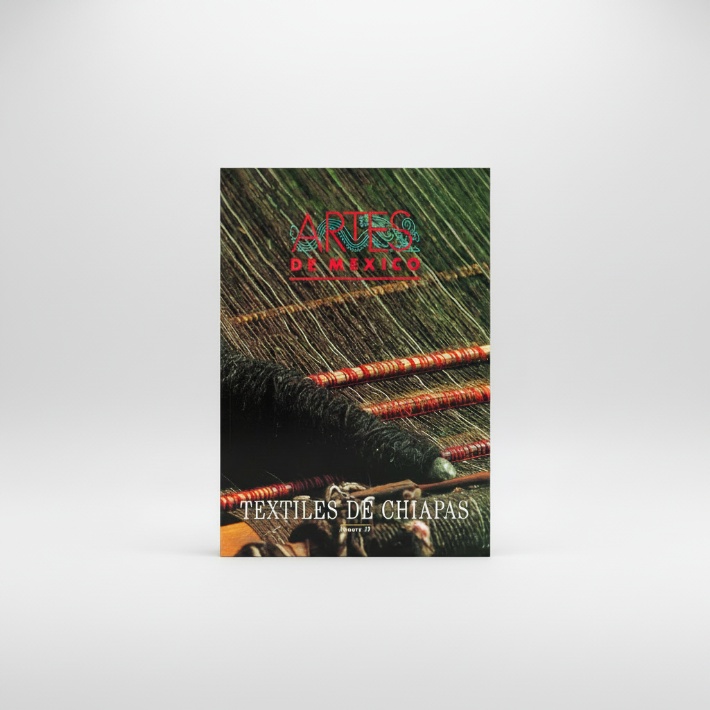 Libro textiles de chiapas regalo corporativo tapa dura vista frontal Ambiente Mexicano