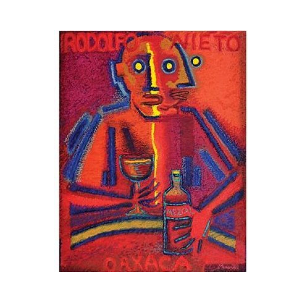 Detalle de encuadernación y acabados del libro MEZCAL. Arte Tradicional de México regalo institucional – Ambiente Mexicano
