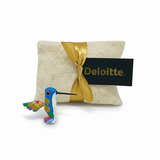 Alebrijes en Bolsita de Yute: Regalo Corporativo Mexicano Listo para Entregar - Ambiente Mexicano