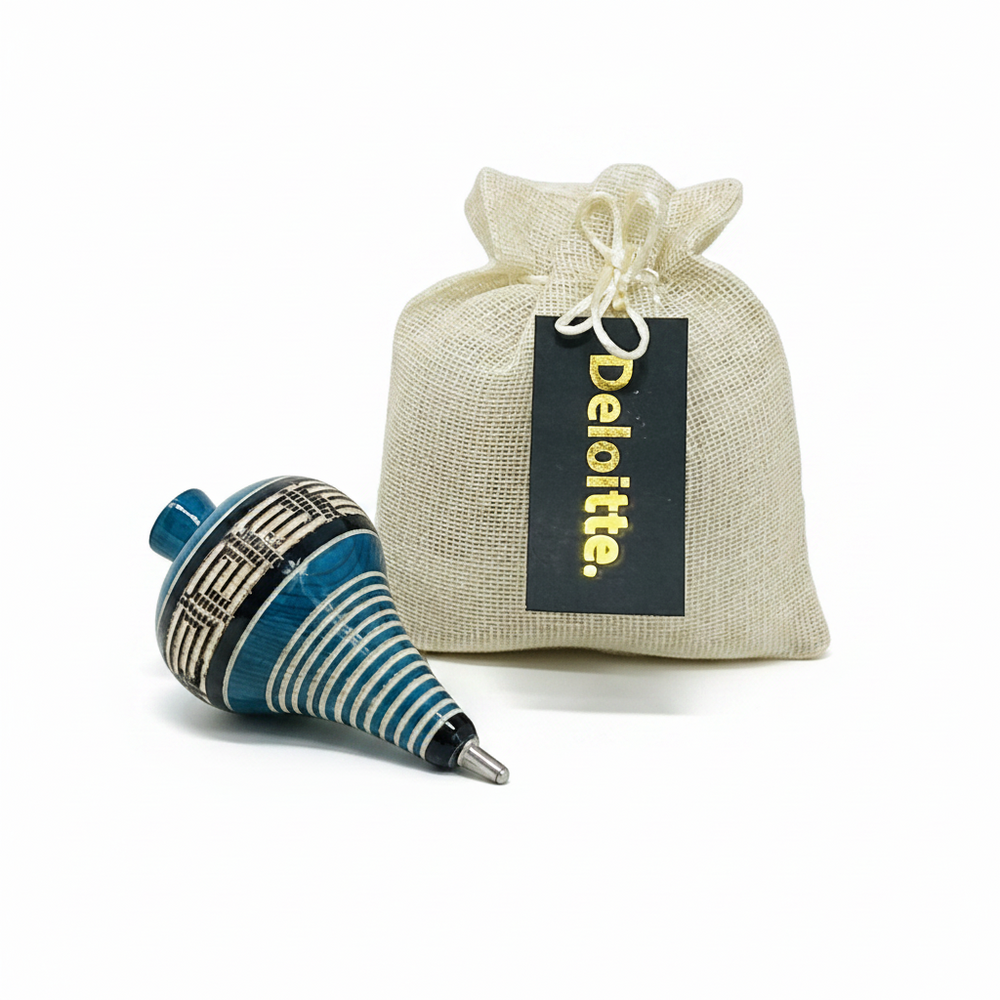 trompo con grecas juguete mexicano para regalar en congresos