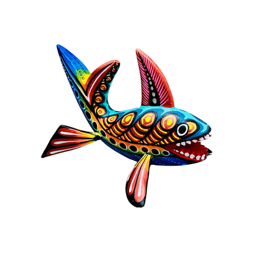 Alebrije especial tallado a mano en madera de copal por artesanos oaxaqueños para gifting corporativo premium marca Ambiente Mexicano