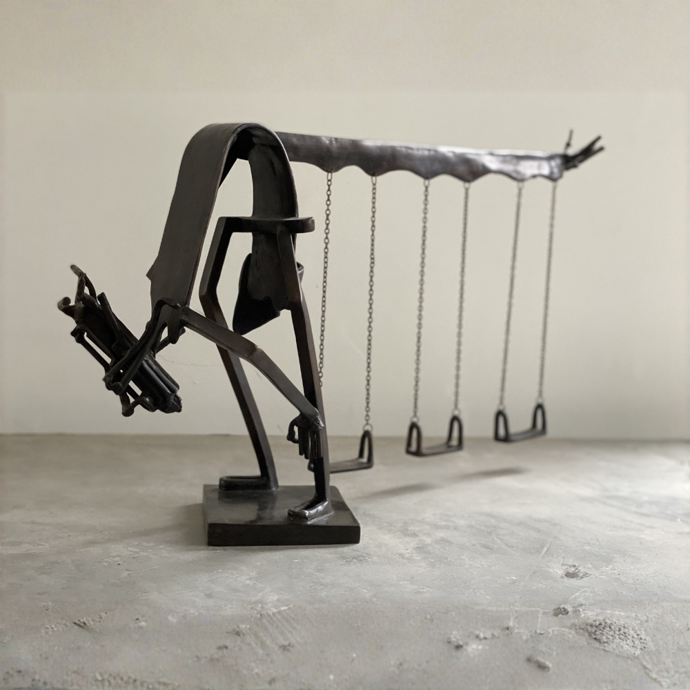 Escultura en bronce de tiraje limitado certificada por Mario Zarza para regalos corporativos de alto nivel y colecciones empresariales - Ambiente Mexicano