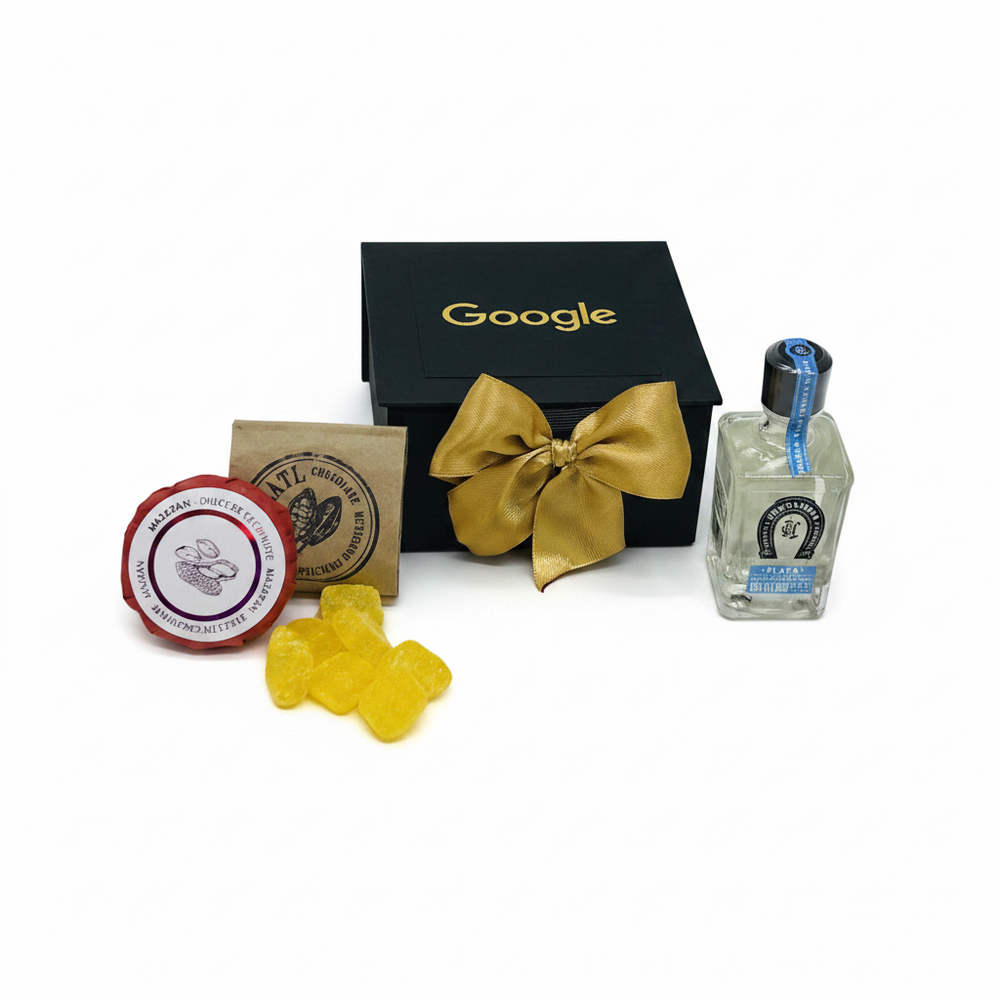 Regalo cultural mexicano premium: minikit de tequila y dulces para visitantes extranjeros y embajadas