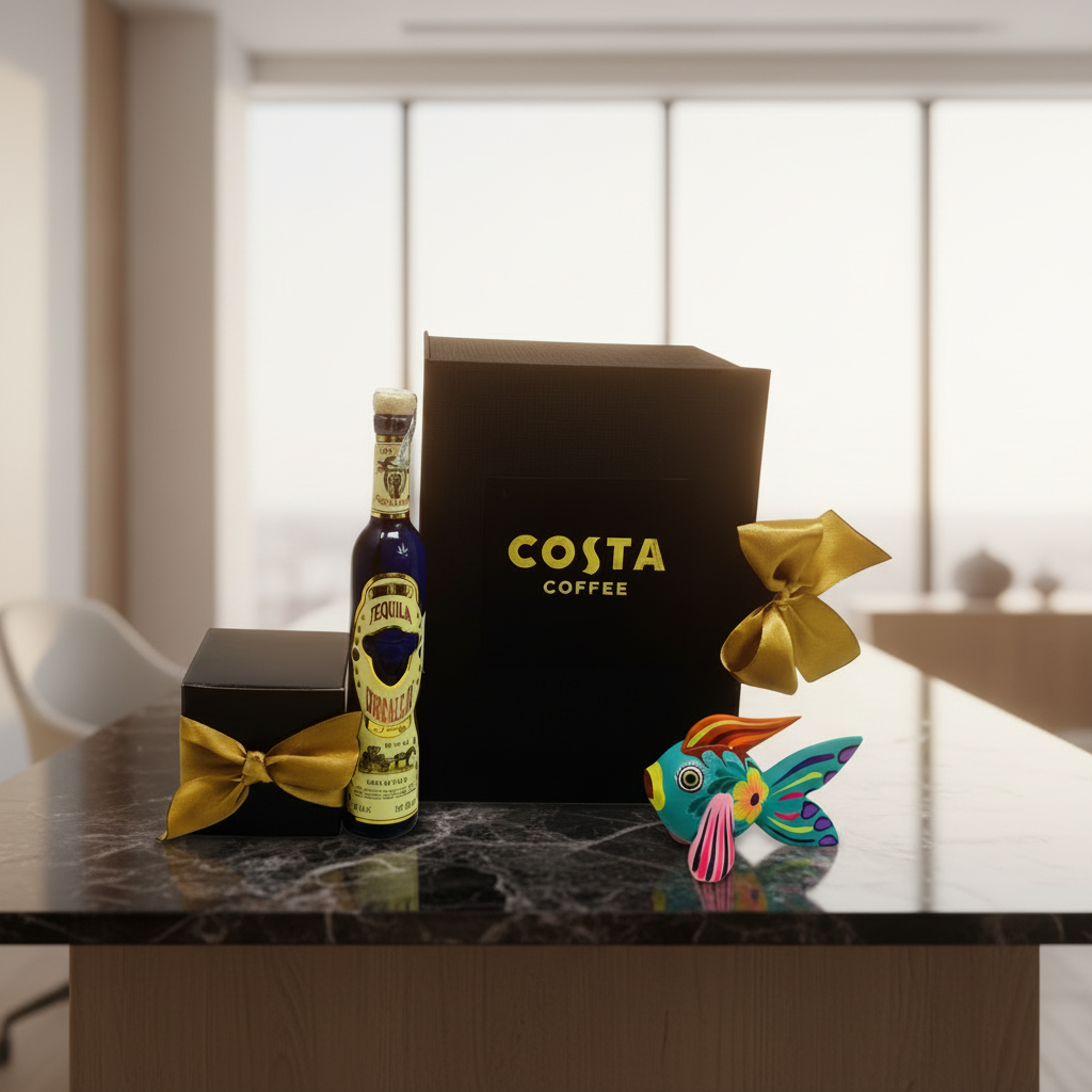 Kits de regalos ejecutivos para Directivos VIP y empresarios elegantes |Ambiente Mexicano