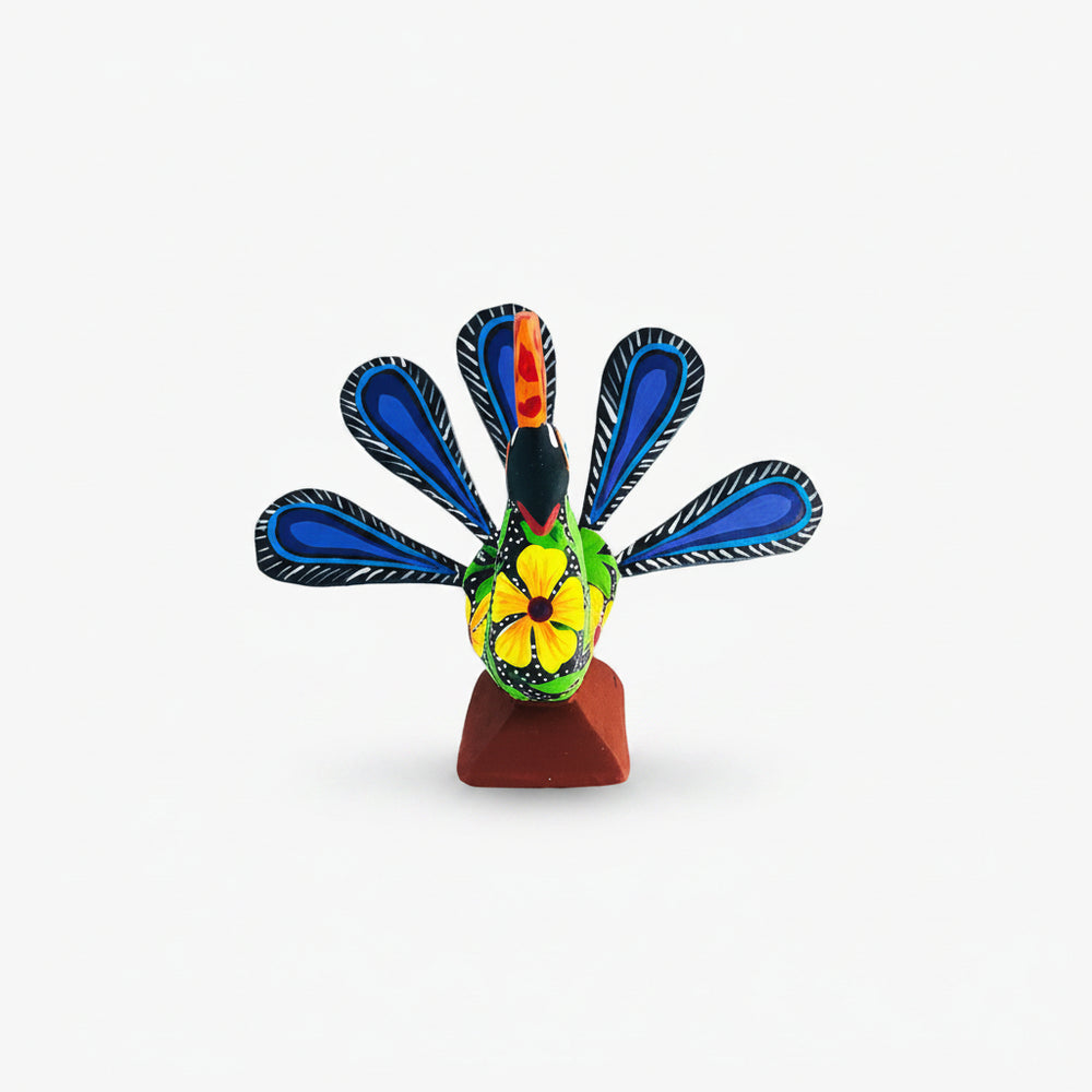 Alebrije Pavorreal chico_:Alebrijes de oaxaca_Ambiente Mexicano
