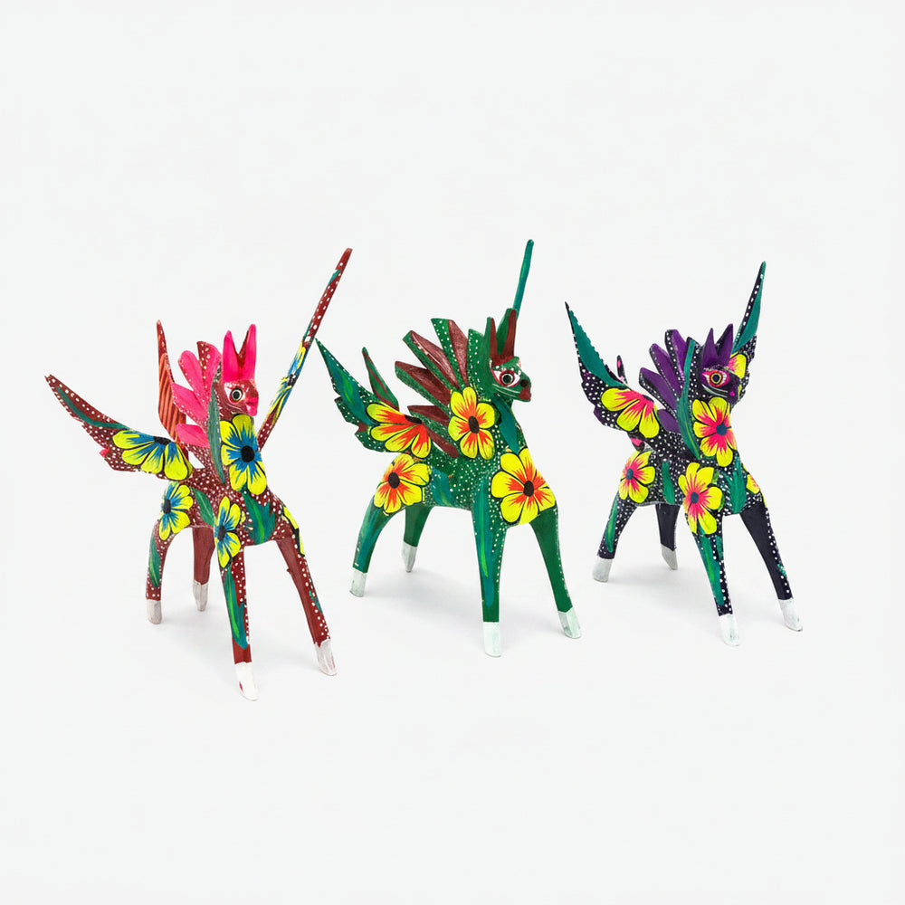 Alebrije pegaso_Alebrijes de Oaxaca_regalos corporativos de Comercio justo Ambiente Mexicano