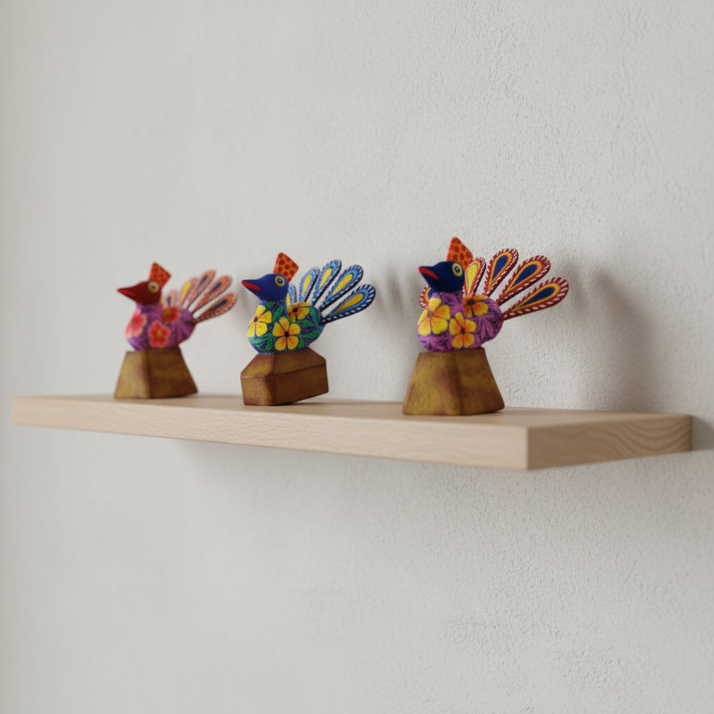 Alebrije pavorreal_Alebrijes de oaxaca_Ambiente Mexicano