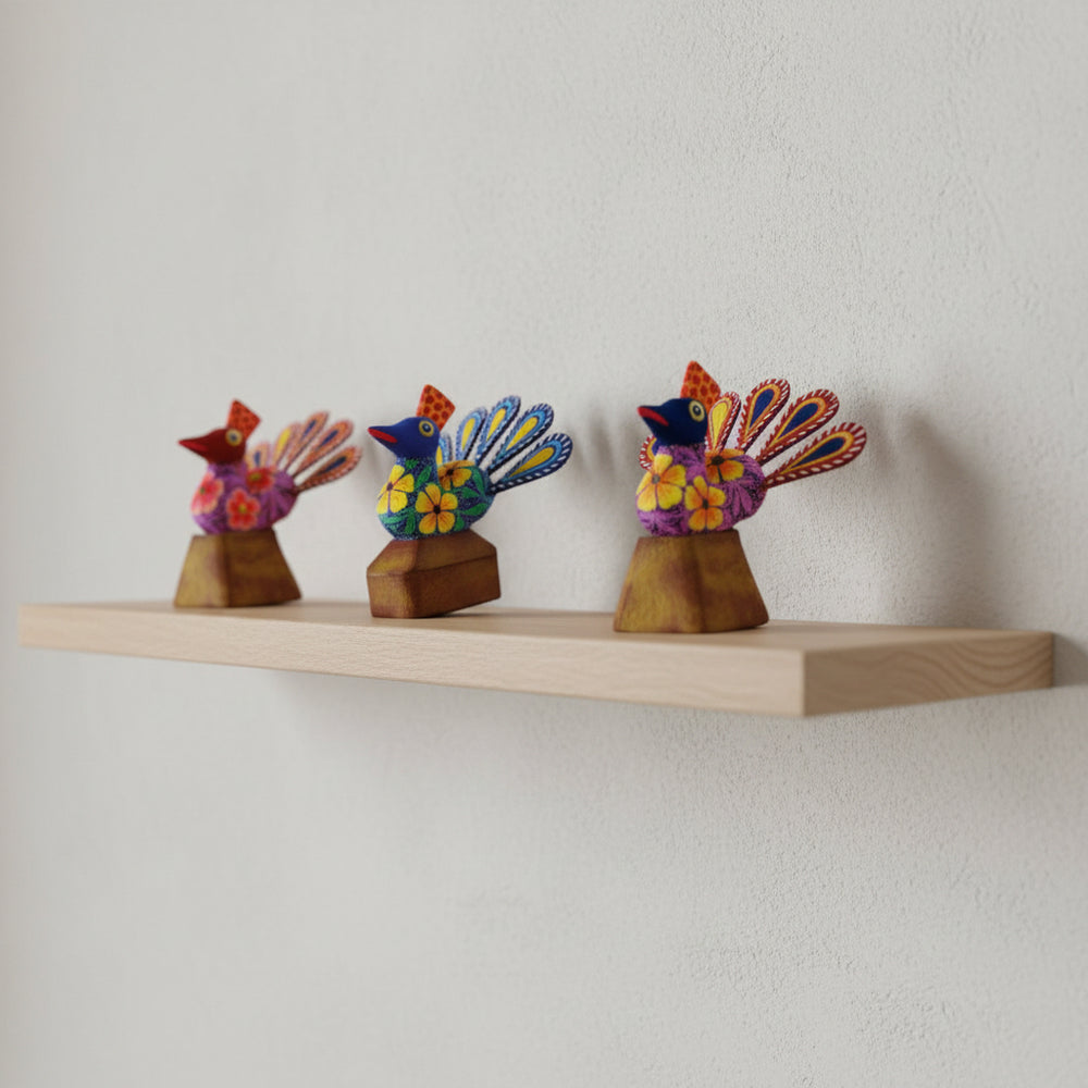 Alebrije pavorreal_Alebrijes de oaxaca_Ambiente Mexicano