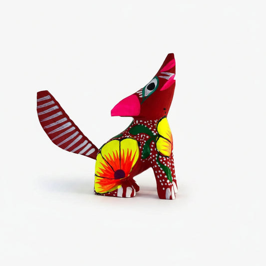 Mini alebrije lobo_Ambiente Mexicano