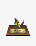Trofeo con alebrije chico 2021 - Ambiente Mexicano
