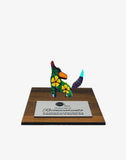 Trofeo con alebrije chico 2021 - Ambiente Mexicano