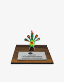 Trofeo con alebrije chico 2021 - Ambiente Mexicano