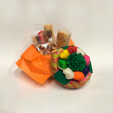 canastito con dulces mexicanos varios para congresos y regalos para extranjeros | Ambiente Mexicano